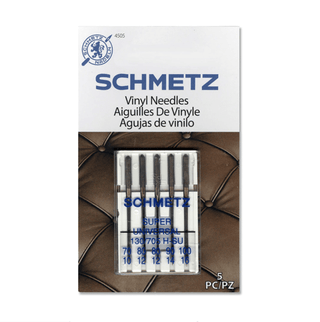 Schmetz Vinyl Needles | Assorted Sizes 70-100 | 5 Count - Emmaline Bags Inc.-Sewing Supplies & Notions