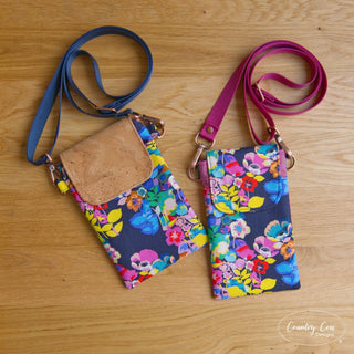 Sevien Phone Bag by Country Cow Designs (Printed Paper Book Pattern)* - Emmaline Bags Inc. - Sewing Patterns
