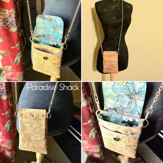 Sevien Phone Bag by Country Cow Designs (Printed Paper Book Pattern)* - Emmaline Bags Inc. - Sewing Patterns