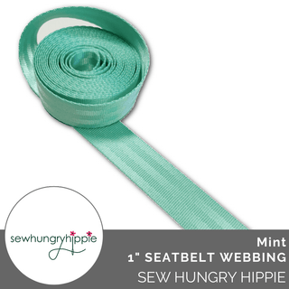 Sew Hungry Hippie • Seatbelt Webbing 1" (25mm) - Emmaline Bags Inc.