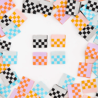 Sew - in Labels: Checkerboard Multipack - Emmaline Bags Inc. - Sewing Supplies & Notions