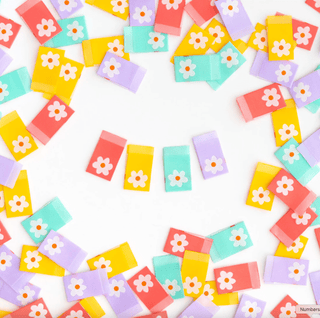 Sew - in Labels: Daisy Multipack - Emmaline Bags Inc. - Sewing Supplies & Notions