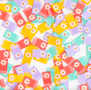 Sew - in Labels: Daisy Multipack - Emmaline Bags Inc. - Sewing Supplies & Notions