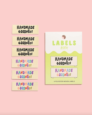 Sew-In Labels: 'Handmade Goodness' | KATM - Emmaline Bags Inc.-Sewing Supplies & Notions