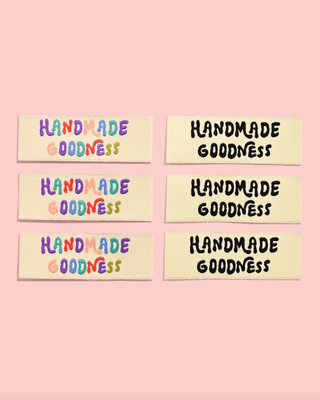 Sew-In Labels: 'Handmade Goodness' | KATM - Emmaline Bags Inc.-Sewing Supplies & Notions