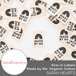 Sew - in Labels: Made by Me Organic Cotton - Emmaline Bags Inc.