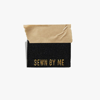 Sew - In Labels: Metallic Side Seam (Black) | KATM - Emmaline Bags Inc. - Sewing Supplies & Notions