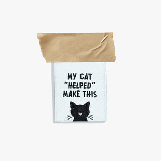 Sew-In Labels: 'My Cat Helped Make This' | KATM - Emmaline Bags Inc.-Sewing Supplies & Notions
