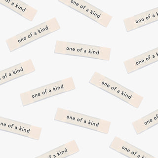 Sew - In Labels: 'one of a kind' | KATM - Emmaline Bags Inc. - Sewing Supplies & Notions