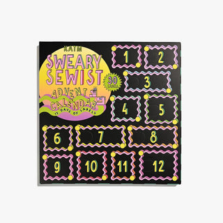 Sew-In Labels: 'Sweary Sewist' 12 Day Advent Calendar | KATM - Emmaline Bags Inc.-Sewing Supplies & Notions