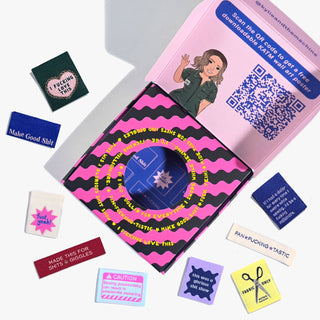 Sew - In Labels: 'The Sweary Sewist 4' Box Set | KATM - Emmaline Bags Inc. - Sewing Supplies & Notions