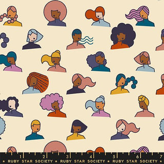 Shell Let's Go | To & Fro by Ruby Star Society (¼ Yard) - Emmaline Bags Inc.-Fabric