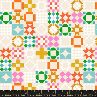 Shell Quilty as Charged | 1 800 Notion by Ruby Star Society (¼ Yard) - Emmaline Bags Inc.-Fabric