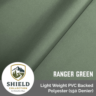 Shield | Light Weight PVC Backed Polyester (150 Denier) - Emmaline Bags Inc. - Fabric
