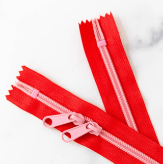 Shortcake | 30" Nylon Coil Zipper | *Size #5* with Two Pulls - Emmaline Bags Inc.-Bag Zippers