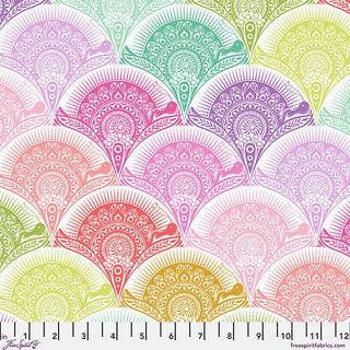 Snail Scallop Sugar Rush | Prince Charming Déjà Vu by Tula Pink (¼ Yard) - Emmaline Bags Inc.-Fabric
