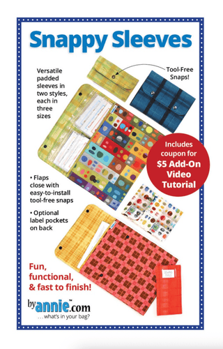 Snappy Sleeves | from ByAnnie (Printed Paper Pattern) - Emmaline Bags Inc. - Sewing Patterns
