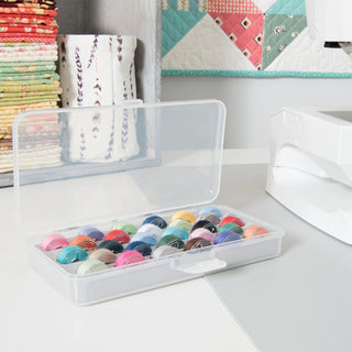 Snug Bobbin Box, Stores 28 Bobbins - Emmaline Bags Inc.