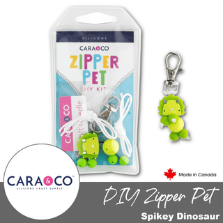 Spikey Dinosaur | DIY Zipper Pet Kit - Emmaline Bags Inc. - Sewing Supplies & Notions
