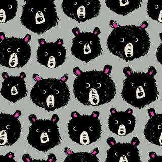 Steel Canvas // Teddy & The Bears by Ruby Star Society (1/4 yard) (Copy) - Emmaline Bags Inc.