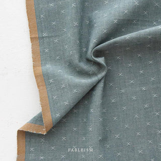 Storm // Sprout Wovens by Fableism Wovens - (1/4 yard) - Emmaline Bags Inc.