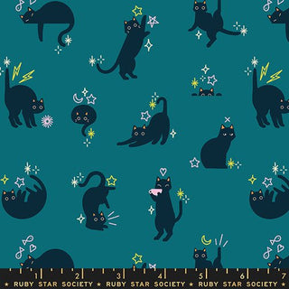 Storytime Catwalk | Freaky Familiars by Ruby Star Society (¼ Yard) - Emmaline Bags Inc.-Fabric