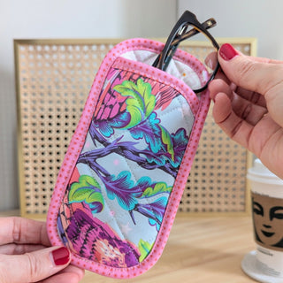 Sunny Glasses Pouch by Ma Tante Quilting (Printed Paper Pattern) - Emmaline Bags Inc.-Sewing Patterns