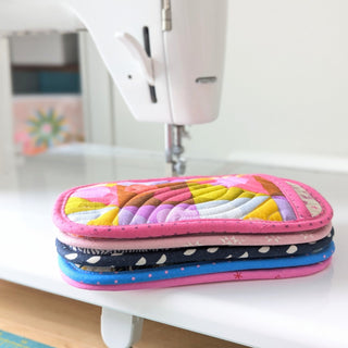 Sunny Glasses Pouch by Ma Tante Quilting (Printed Paper Pattern) - Emmaline Bags Inc.-Sewing Patterns