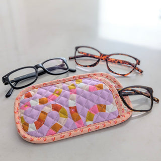 Sunny Glasses Pouch by Ma Tante Quilting (Printed Paper Pattern) - Emmaline Bags Inc.-Sewing Patterns