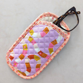 Sunny Glasses Pouch by Ma Tante Quilting (Printed Paper Pattern) - Emmaline Bags Inc.-Sewing Patterns