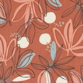 Sunset Palm // Melrose by Studio M (1/4 yard) - Emmaline Bags Inc.