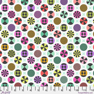 Taffy Sugar Rush | Prince Charming Déjà Vu by Tula Pink (¼ Yard) - Emmaline Bags Inc.-Fabric