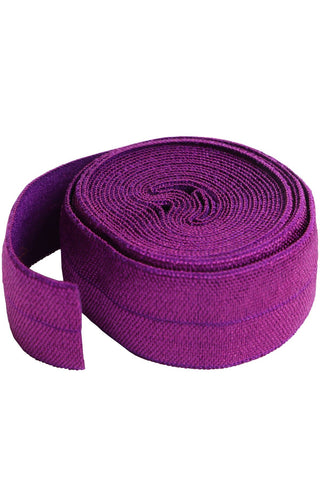 Tahiti Purple | Fold Over Elastic | ¾" (20 mm) (2 Yard Package) - Emmaline Bags Inc.-Sewing Supplies & Notions