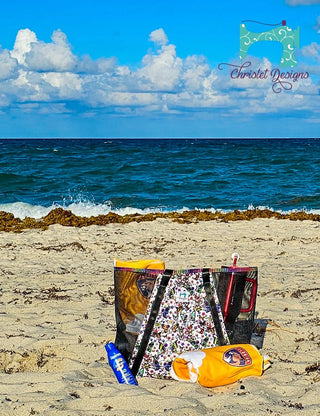 Taylor Beach Bag by UhOh Creations (Printed Paper Pattern) - Emmaline Bags Inc.