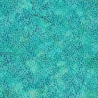 Teal Leaf Blender // Dragonfly Dance for Northcott (1/4 yard) - Emmaline Bags Inc.