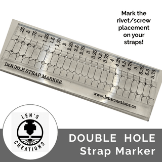 Template: DOUBLE Hole Marker - Emmaline Bags Inc.