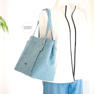 The Demelza Handbag by Country Cow Designs (Printed Paper Book Pattern) - Emmaline Bags Inc. - Sewing Patterns