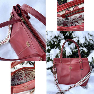 The Demelza Handbag by Country Cow Designs (Printed Paper Book Pattern) - Emmaline Bags Inc. - Sewing Patterns