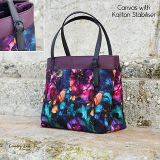 The Demelza Handbag by Country Cow Designs (Printed Paper Book Pattern) - Emmaline Bags Inc. - Sewing Patterns