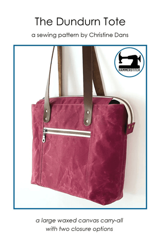The Dundurn Tote by Hammerstitch (Printed Paper Pattern) - Emmaline Bags Inc. - Sewing Patterns