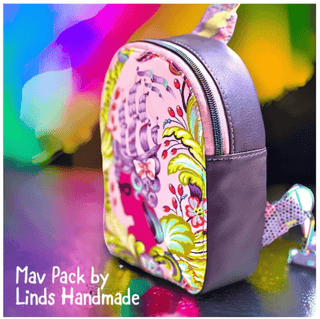 The Mav Pack by Linds Handmade (Printed Paper Pattern) - Emmaline Bags Inc.