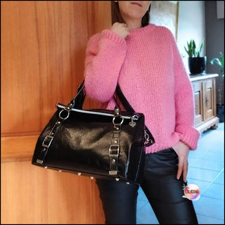 The Merryn Handbag by Country Cow Designs (Printed Paper Book Pattern) - Emmaline Bags Inc.-Sewing Patterns