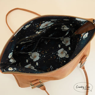 The Merryn Handbag by Country Cow Designs (Printed Paper Book Pattern) - Emmaline Bags Inc.-Sewing Patterns