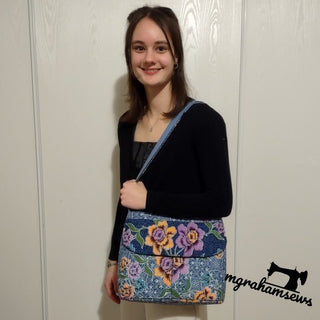 The Midi Bag by Sewing Patterns by Mrs H (Printed Paper Pattern) - Emmaline Bags Inc.