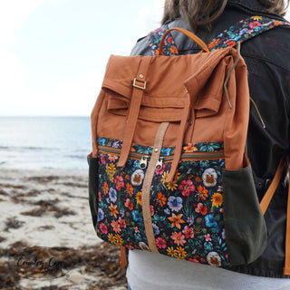 The Passenger Backpack by Country Cow Designs (Printed Paper Book Pattern) - Emmaline Bags Inc. - Sewing Patterns