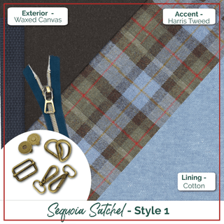 The Sequoia Satchel | Complete Bag Making Kit - Emmaline Bags Inc. - Bag Kit