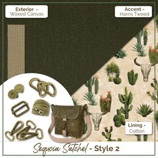 The Sequoia Satchel | Complete Bag Making Kit - Emmaline Bags Inc. - Bag Kit