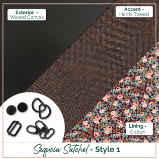 The Sequoia Satchel | Complete Bag Making Kit - Emmaline Bags Inc.-Bag Kit