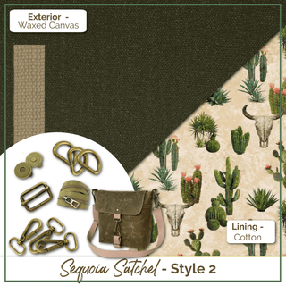 The Sequoia Satchel | Complete Bag Making Kit - Emmaline Bags Inc. - Bag Kit