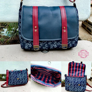 The Stanley Satchel by Sewing Patterns by Mrs H (Printed Paper Pattern) - Emmaline Bags Inc.